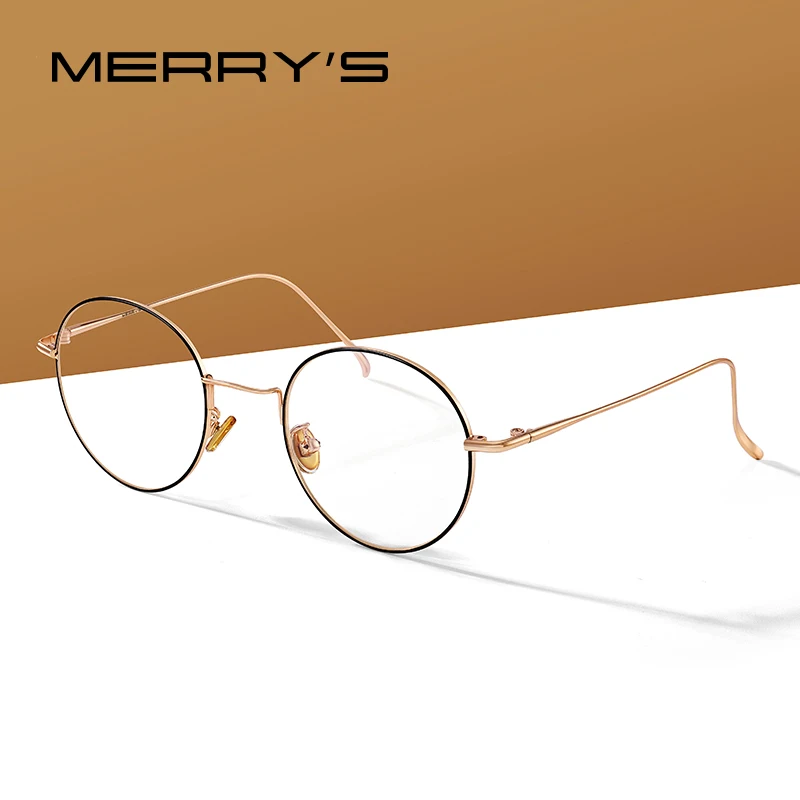 MERRYS DESIGN Women Fashion Trending Round Glasses Frames Ladies Myopia Eyewear Prescription Optical Eyeglasses S8112N