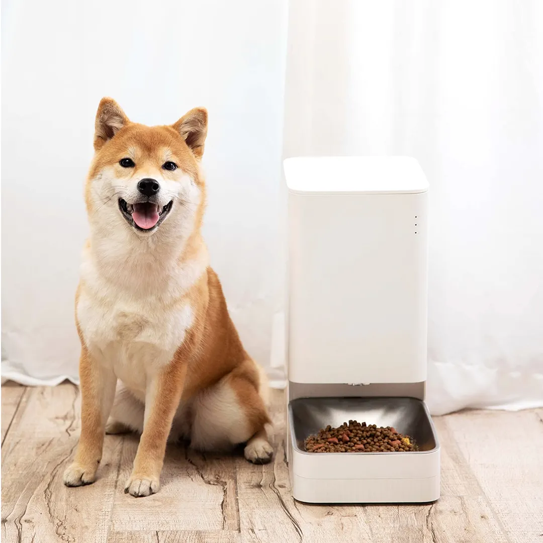 Xiaomi Mijia Smart Automatic Pet Food Dispenser Feeder Bowl APP Control Intelligent Linkage For Dogs Cats Food Feeding