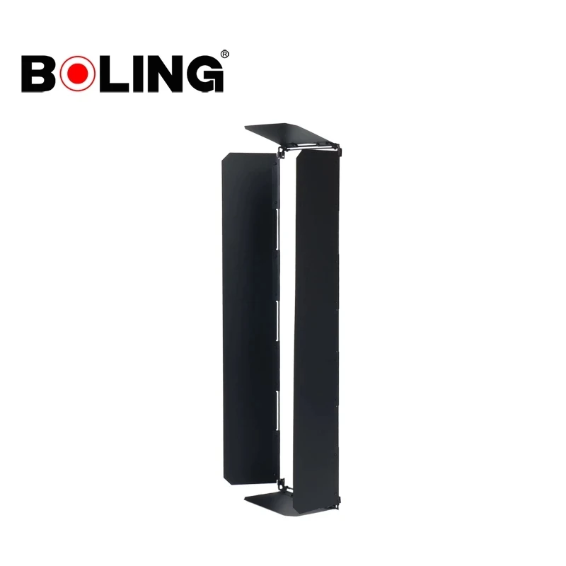 

BOLING BL-2280SY Black Four Leaf LED Panel Barndoor For Photography Studio Flash Light BL-2280P BL-2280PB BL2280P BL2280PB