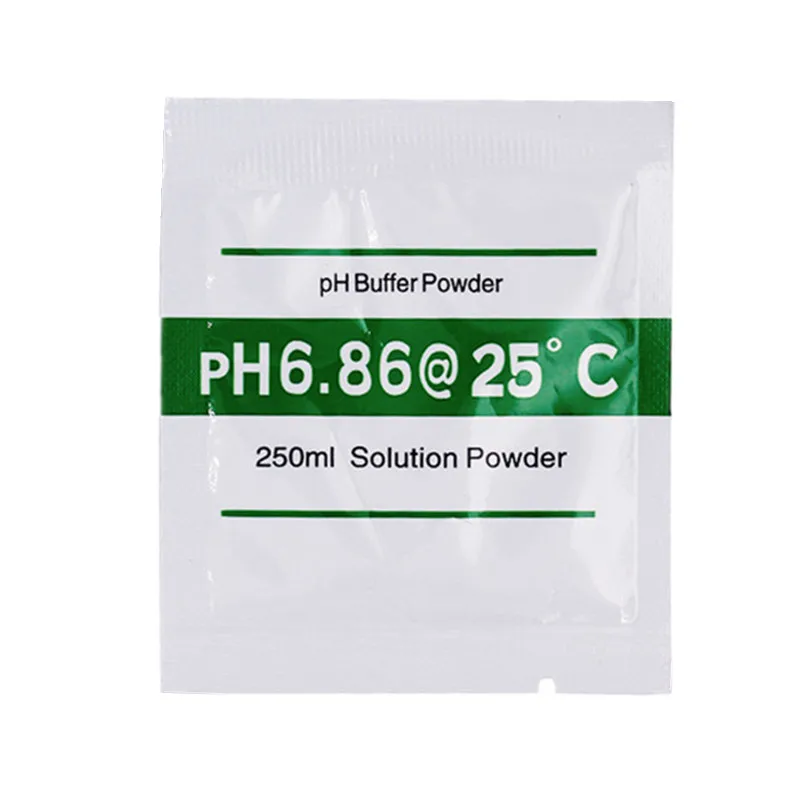 20bags/lot PH Buffer Powder for PH Test Meter Measure Calibration Solution 4.00 6.86 Calibration Point