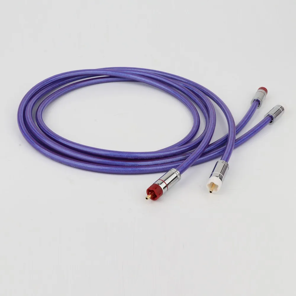 

Preffair X409 RCA audio signal pc-occ high quality balanced audio signal interconnection cable