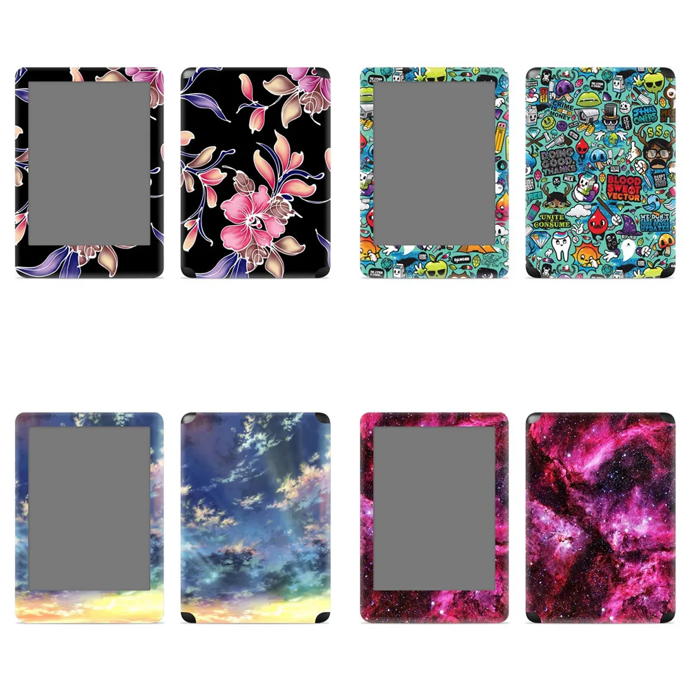 

New Model Skin Stickers for 2019 New Kindle 658 6 Inch 10th Generation Colorful Designs Skin Stickers