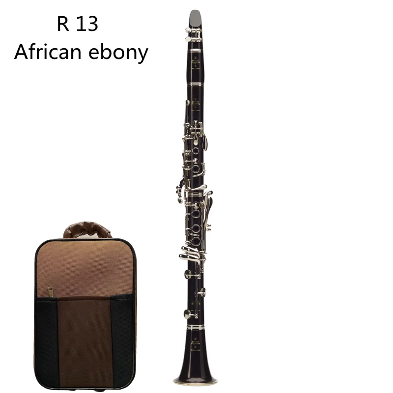 Buffet Bb Clarinet 17 Keys B Flat Musical Instruments High Quality Bakelite Tube silver Plated Clarinet