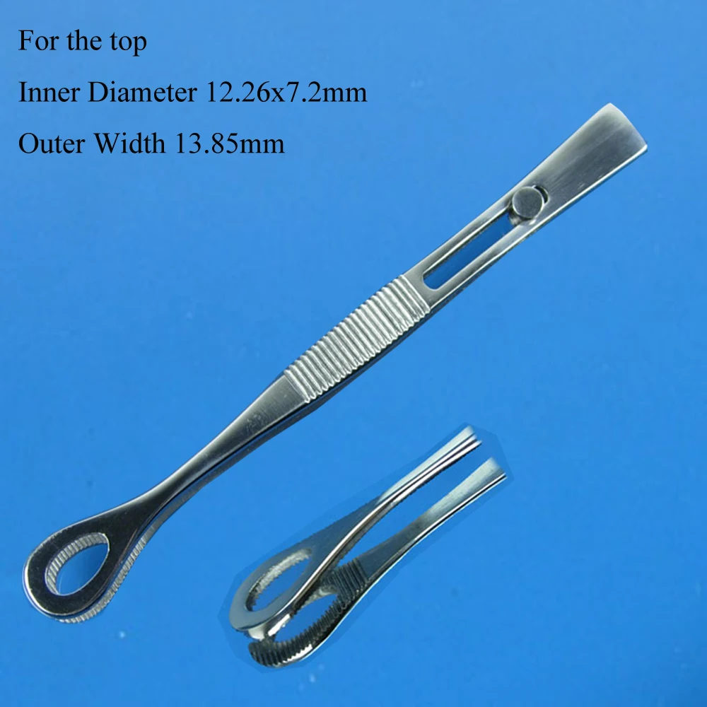 1Pc Professional Needle Body Piercing Holders Tools pecific Piercing Pliers Closing Shape Tweezers with Lock Puncture Piercing