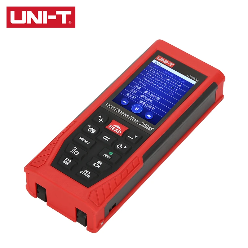 UNI-T  200m Laser Rangefinder UT398A HD LCD Color Screen Display 4x Digital Zoom Eight Measurement Unit Options