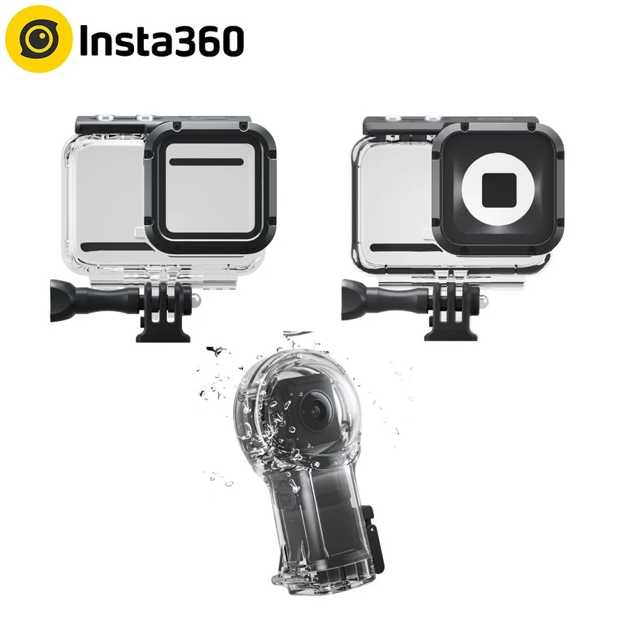 

Insta360 ONE R Dive Case For 4K 360 LEICA Lens Twin Edition Camera 60m Waterproof Housing Cover