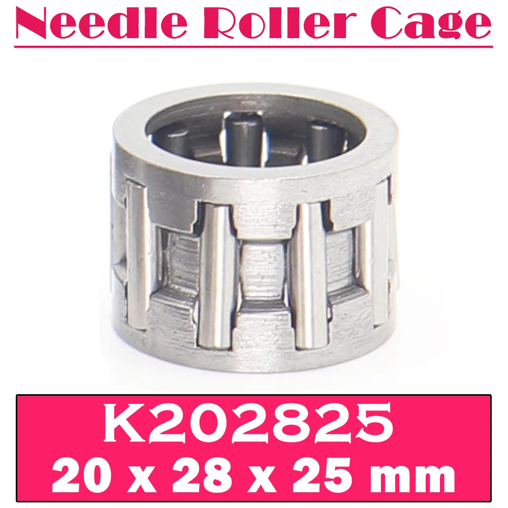 K202825 Bearing ( 10 PCS ) 20*28*25 mm Radial Needle Roller and Cage Assemblies K202825 29245/20 Bearings K20x28x25