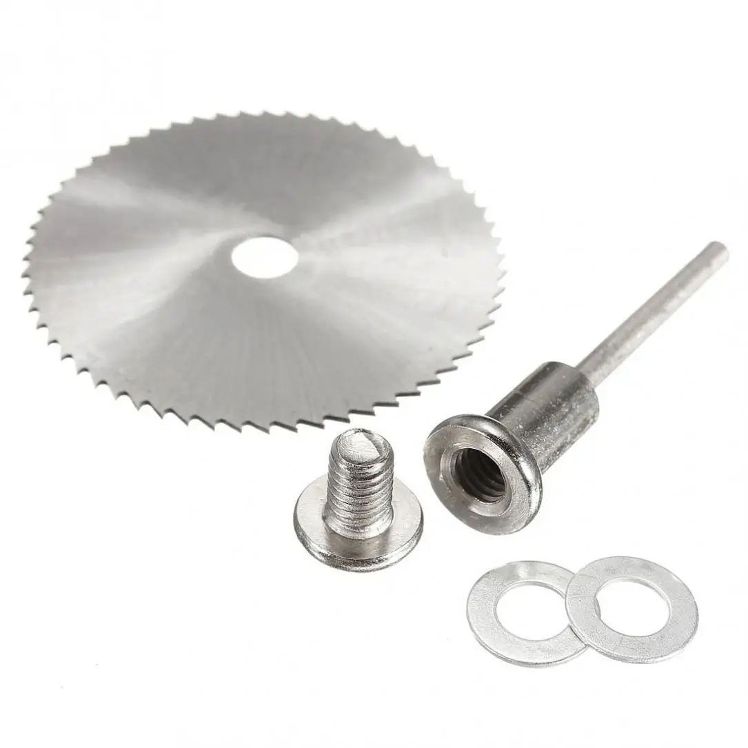 6PCs HSS Sliver ใบเลื่อยวงเดือนตัดล้อชุด22MM 25MM 32MM 35มม.44มม.50มม.20000RPM สำหรับเครื่องมือหมุน