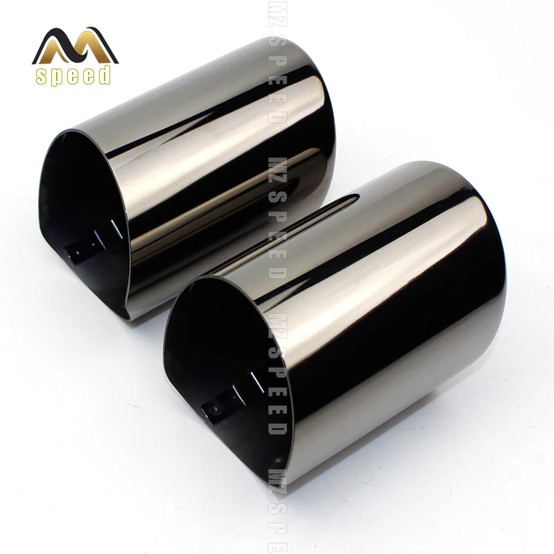 Car accessories Stainless steel titanium 304 exhaust pipe tail-throat muffler for BMW 5 series exhaust pipe tail-sleeve