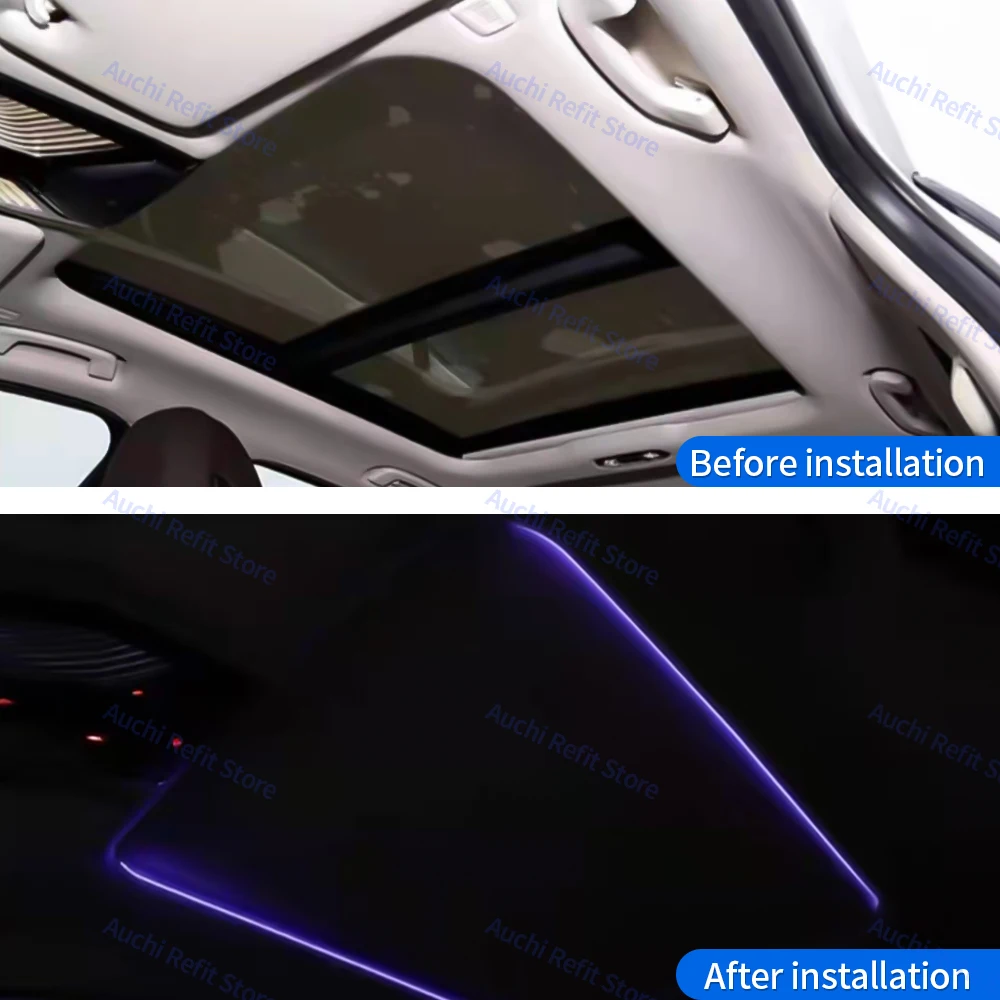 11 Colours LED G20 Sunroof Light For BMW 3/5 Series G30 G01 G05 X3 X4 X5 X6 X7 Car Roof Panoramic Skylight Ambient Lights Refit