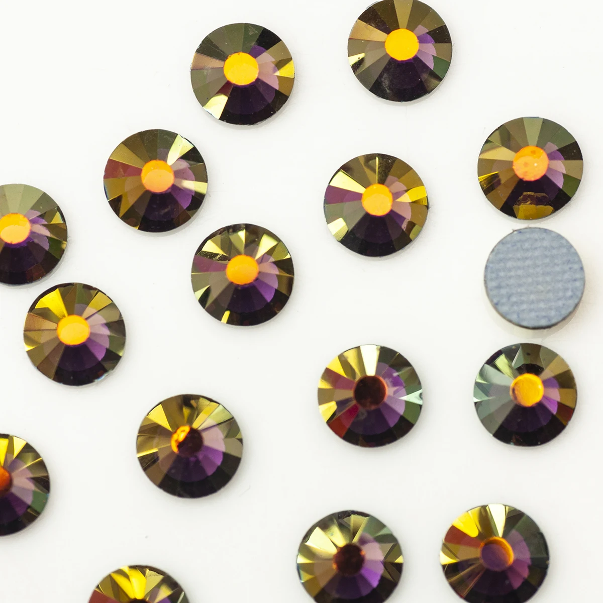 YANRUO 2058HF SS16 SS20 Aufbügelbare Strasssteine Hot-Fix Strass Super Qualität Farbe AB Steine Glas Wärmeübertragung für Kleidung – Detail 6