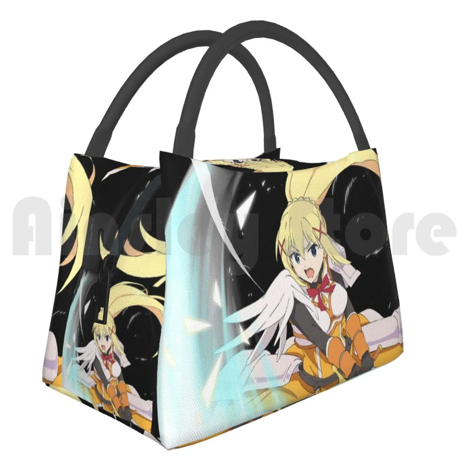 

Portable Insulation Bag Epic Darkness Kazuma Satou Aqua Megumin Darkness Knight Mage