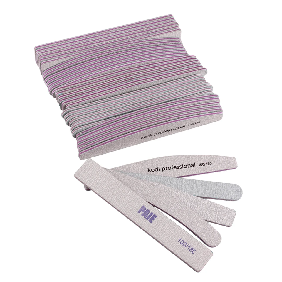 5/10/15 szt. Pilniczek do paznokci w kształcie półksiężyca, pilnik papierowy, pilnik szlifierski, pilniki polerskie, sprzęt do szlifowania paznokci, pilnik do manicure, narzędzia