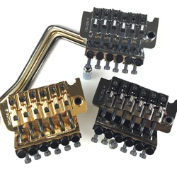 Oryginalne oryginalne GOTOH GE1996T blokowania System Tremolo most bez nakrętka blokująca (chrom czarny złoto) MADE IN japonia