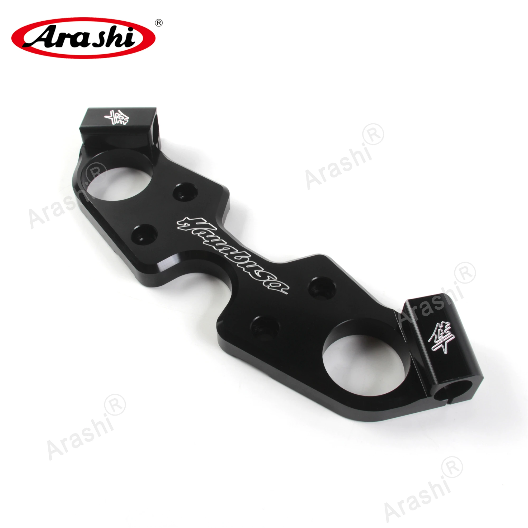 Arashi Lowering Front Upper Top Clamp Cover Frame For SUZUKI Hayabusa gen 2 GSX1300R 2008 - 2020 2014 2015 2016 2017 2018 2019