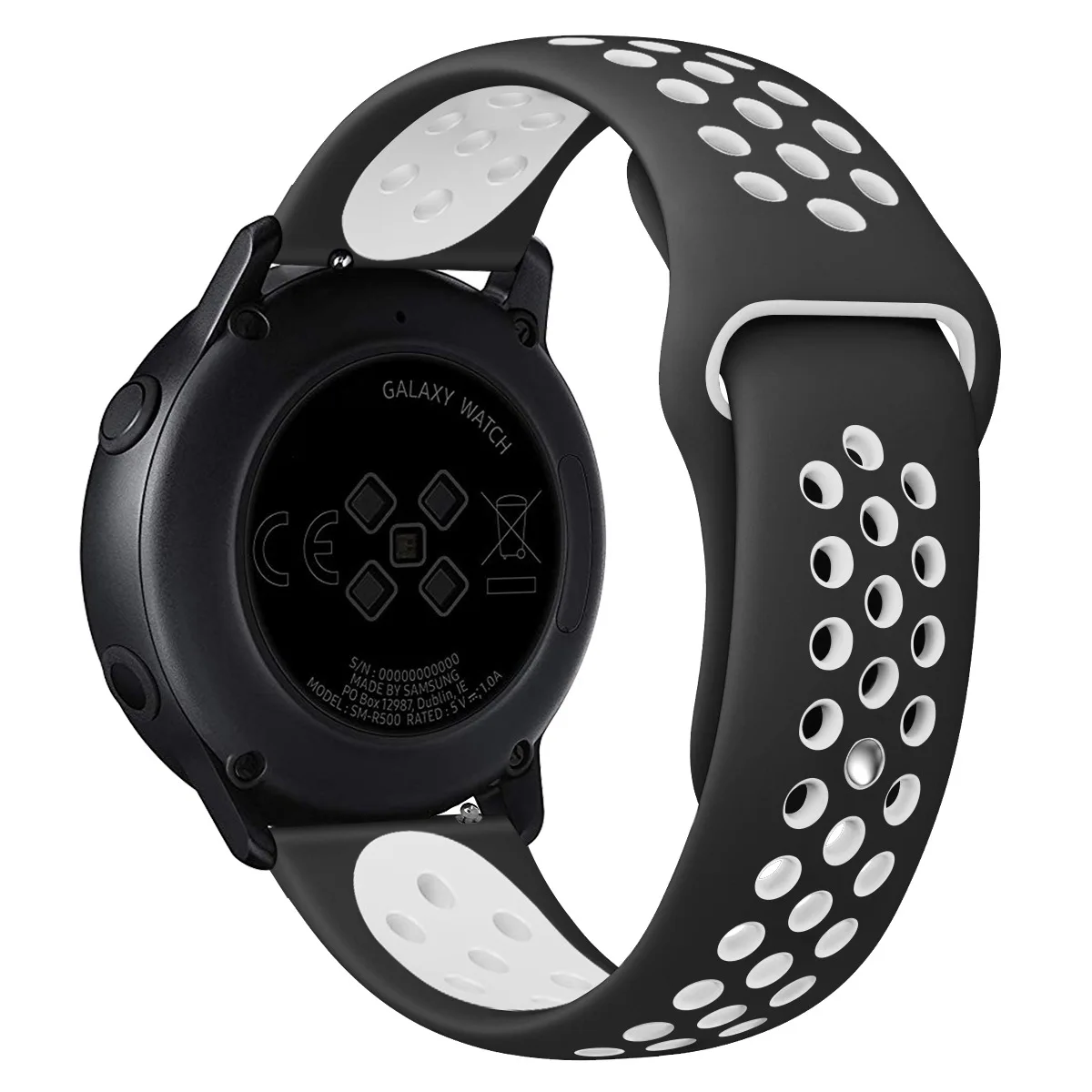 Silicone Band for Samsung Galaxy Watch 4 classic Strap Gear S3 46/42mm Huawei Watch GT2 Correa Bracelet Active 2 40mm 44mm Strap 2
