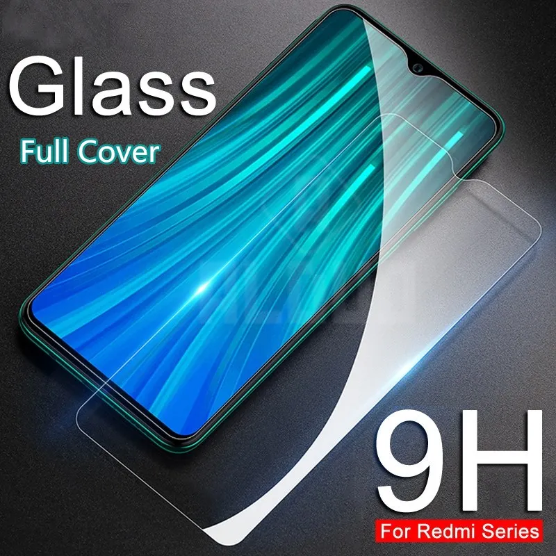 Layar Kaca Tempered Di Redmi 8A 7A 7 8 K20 Pro Pelindung Layar Pelindung Cover untuk Xiaom Redmi Note 7 8 Note8 Pro Kaca