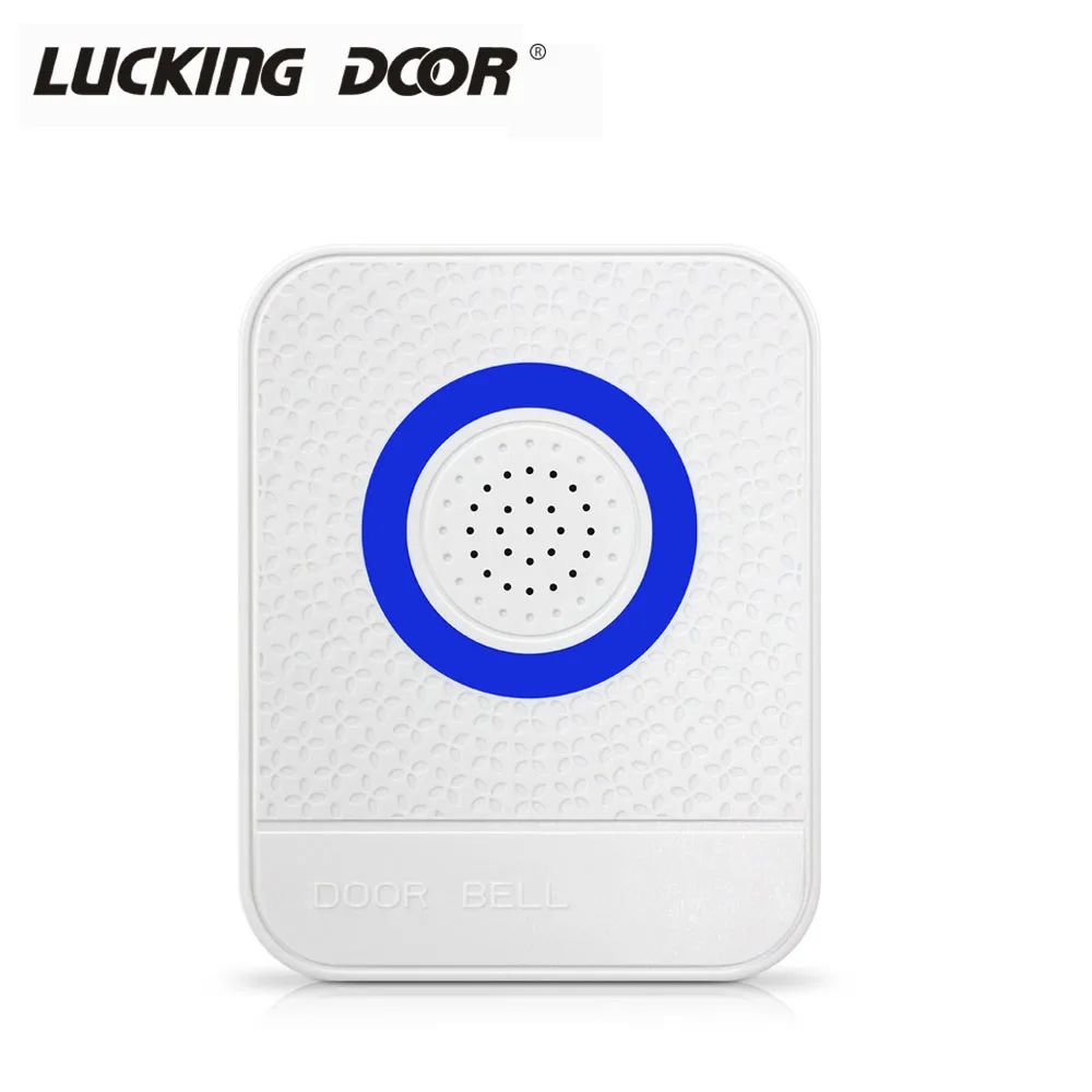 Plastic DC 12V Wired Doorbell Wire Access Control Wire Door Bell External Wired Doorbell Loud Ding-dong Ringtones