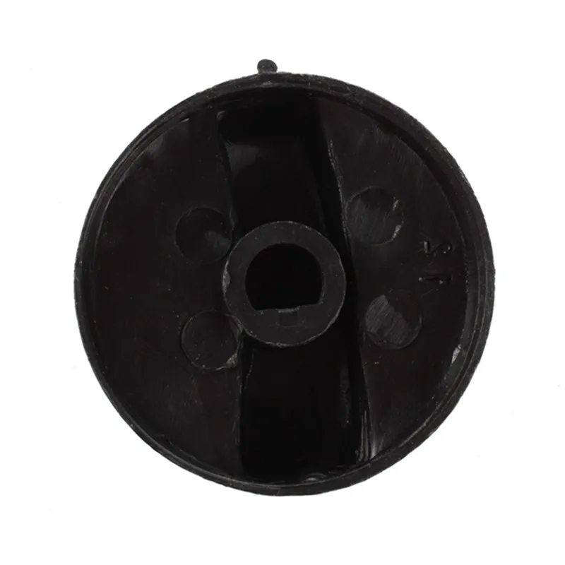 7 pcs. 8mm hole black gas stove cooker rotary switch knobs for the kitchen