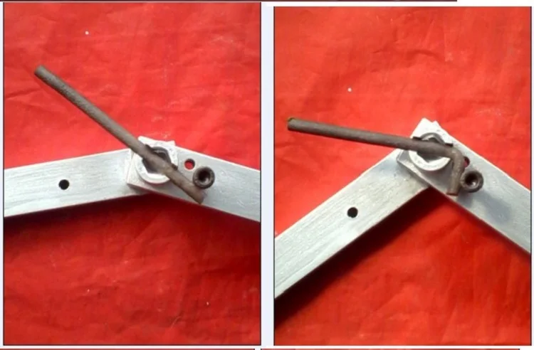 Simple type 2-5mm Wire Bending Machine Manual Wire Bending Tool Bar Bending Device Metal Bending Device