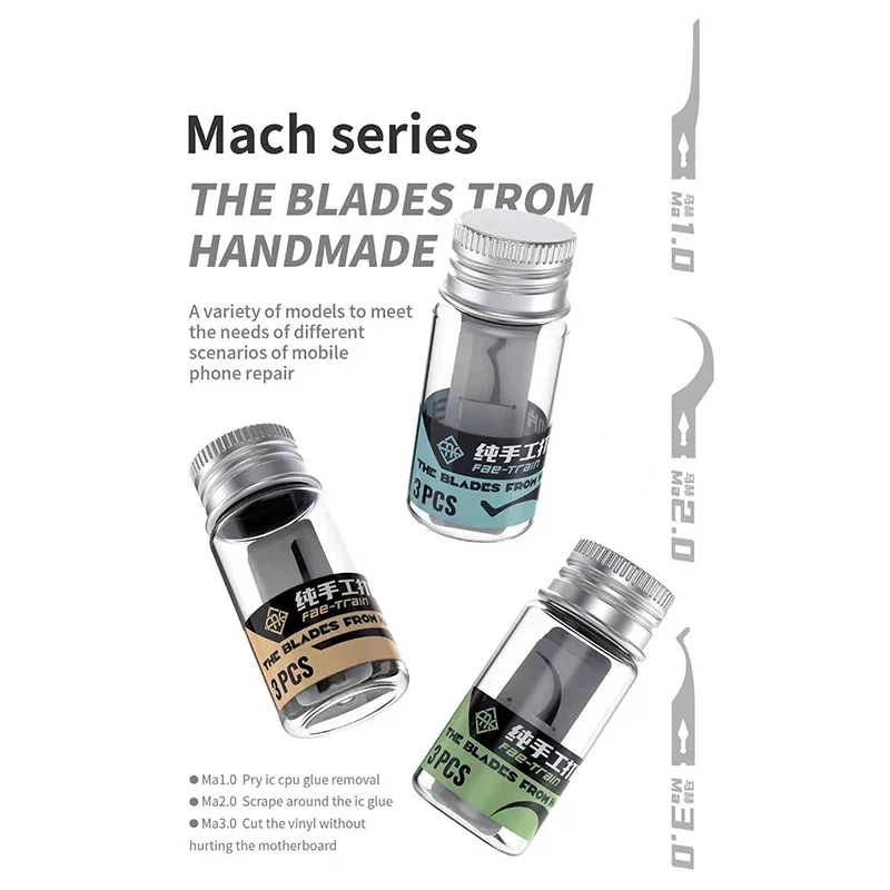 Рисунок 3 - Лезвия ручной работы серии Mach