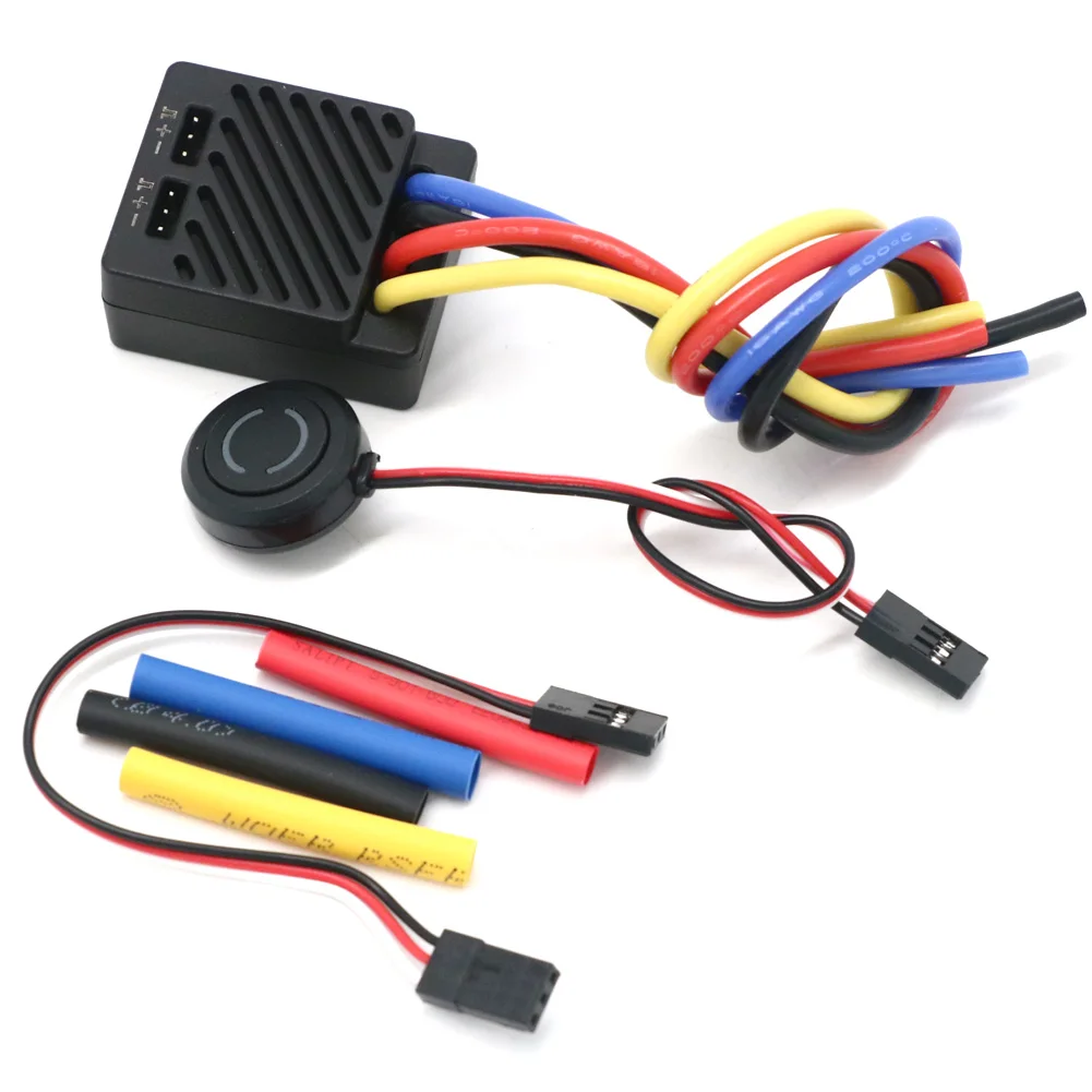 ISDT ESC70 WP 1080 70A Brushed Motor ESC Waterproof 2-3S Phone Control Electronic Speed Controller for RC Car 1:10 1:8