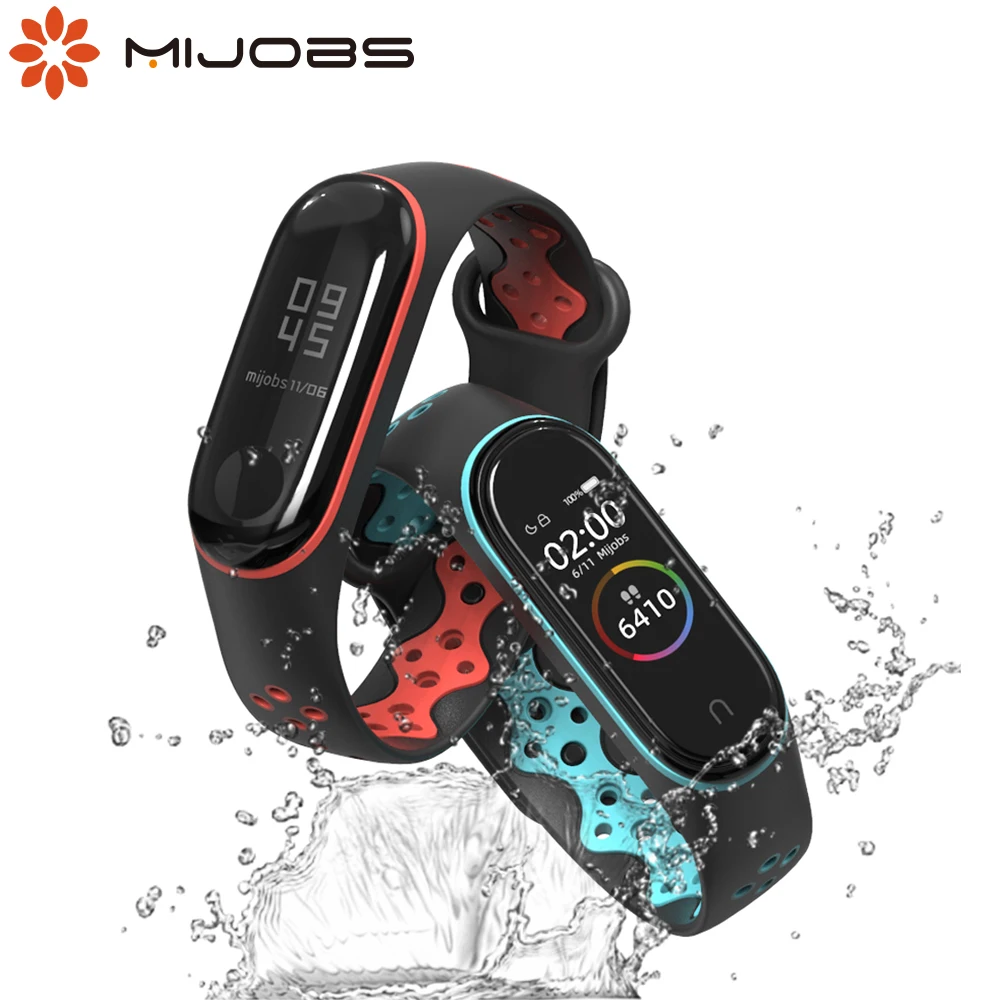 Für Xiaomi Mi Band 4 Armband Handgelenk Armband für Xiaomi Band 4 Opaska Sport Silikon für Miband 3 Armband durchscheinende Zubehör