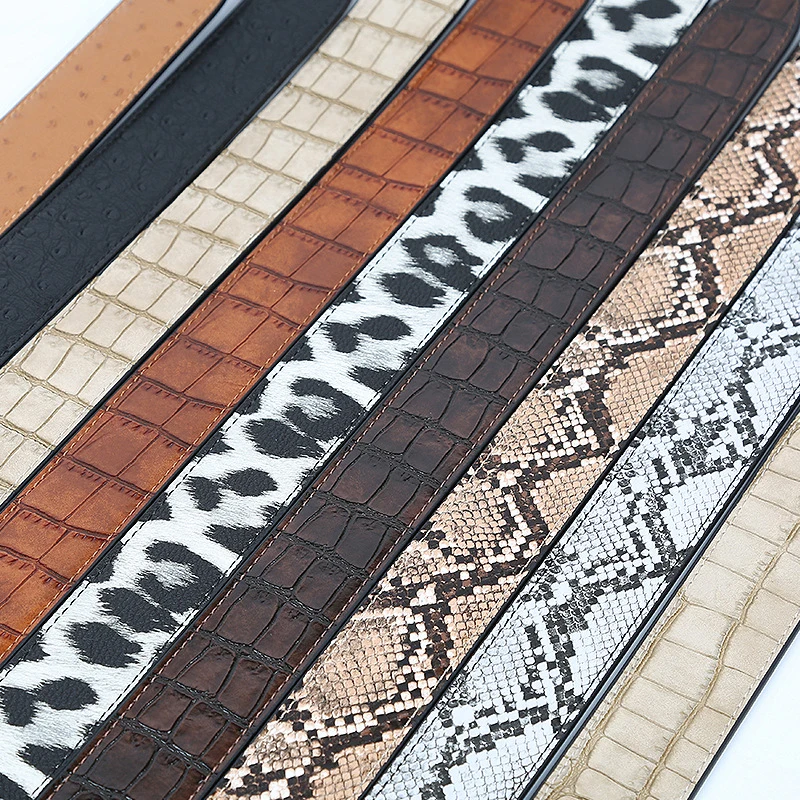 Replaceable Accessories for Handbags Adjustable Leather Handles for Bag DIY Strap for Shoulder Bag Dropshipping