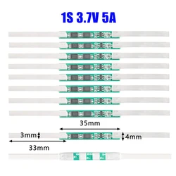 100Pcs/10pcs 5A BMS Protection Board For 1S 3.7V 18650 Li-Ion Lithium Battery new and high quality