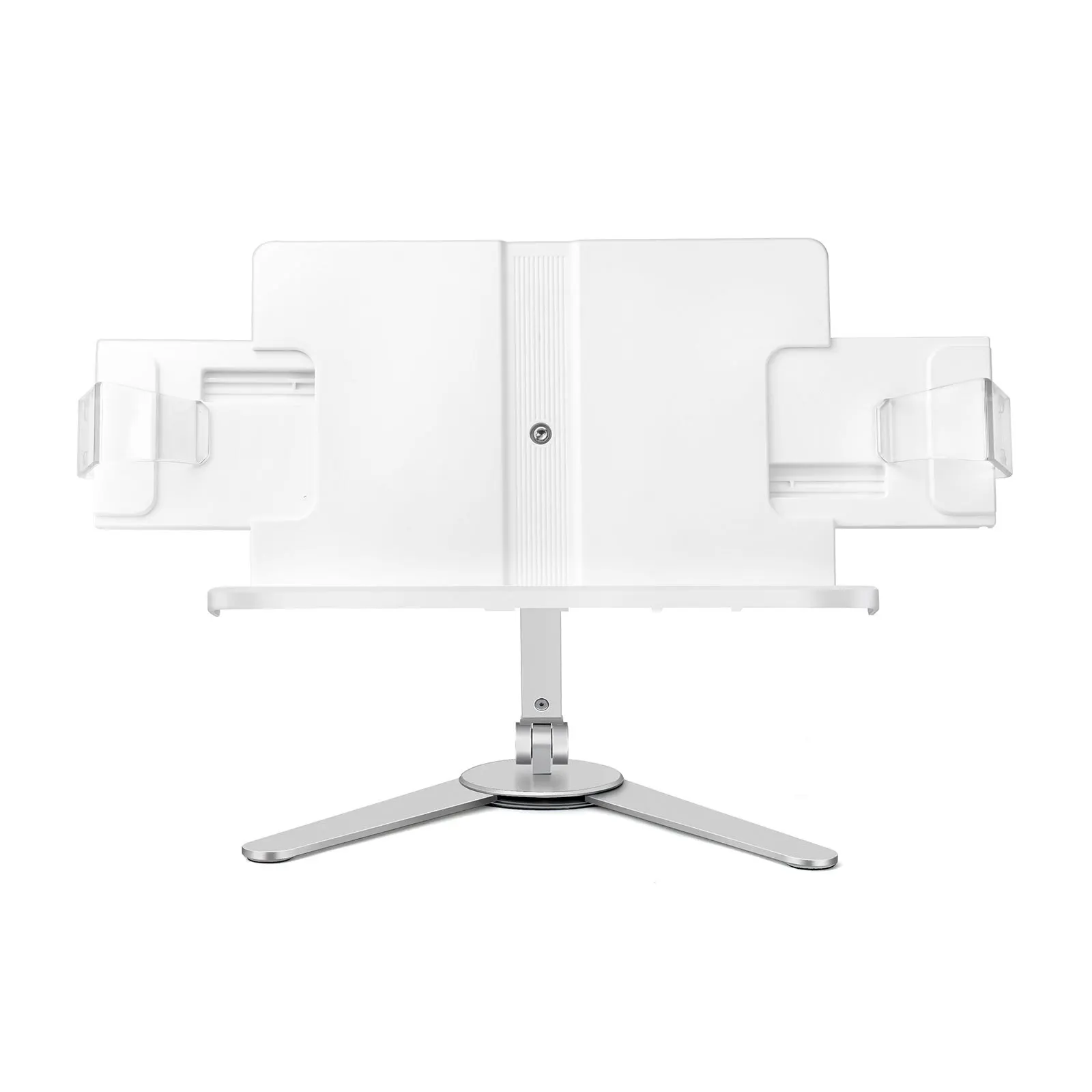 AP-7VB Desktop Book Stand Adjust Portable Aluminum Book Holder Support Document Shelf Tablet Music Score Recipe Bible Stand