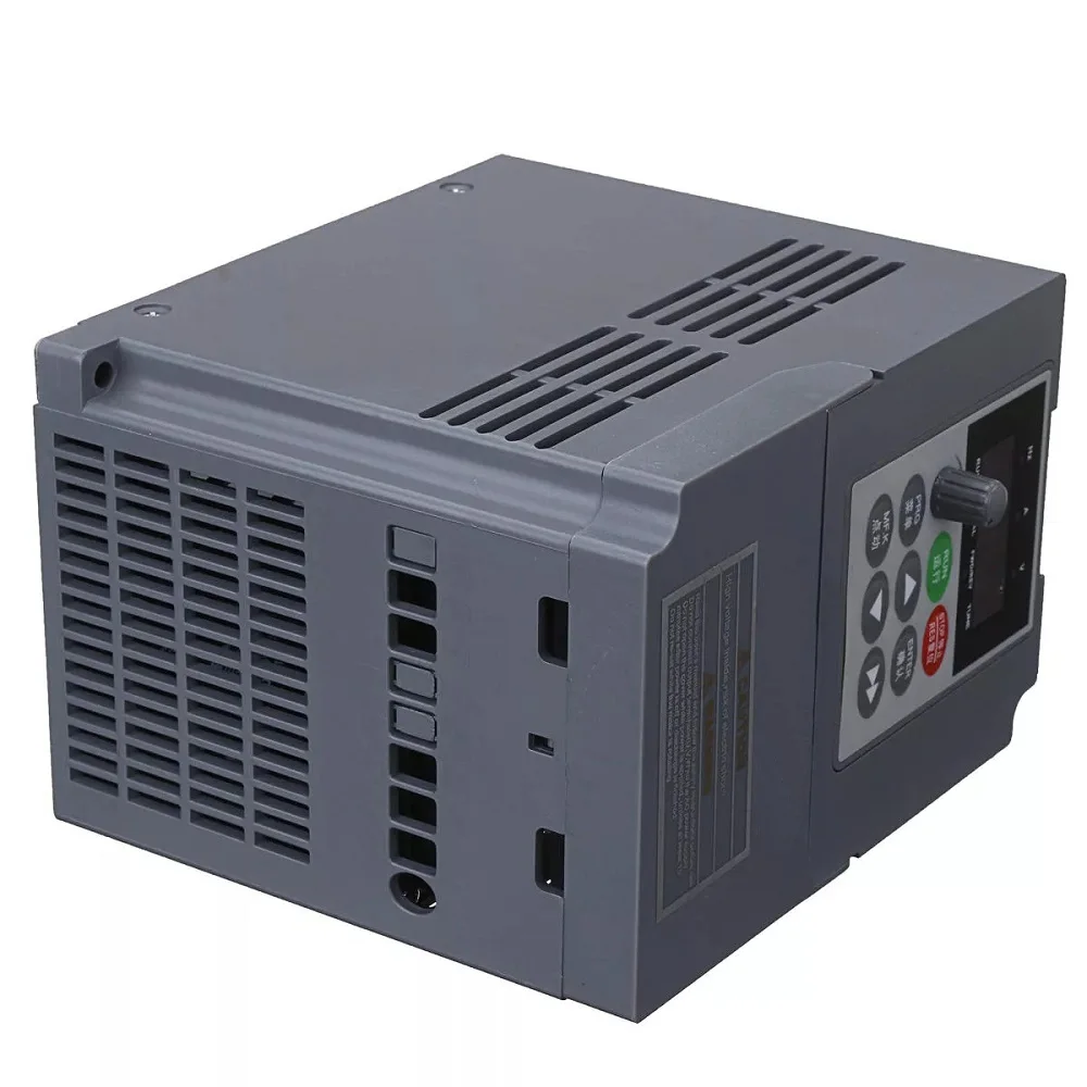 4KW 220V Frequency Inverter 17A Single Phase Input VFD 3Phase Triphase Output Motor Speed Control Frequency Converter 50/60Hz