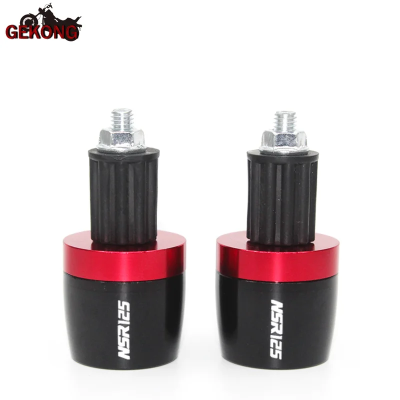Fit For NSR125 NSR 125 1988 1989 1990 7/8'' 22mm Motorcycle Accessories handlebar grips ends handle bar grip end CNC Alumninum image 6