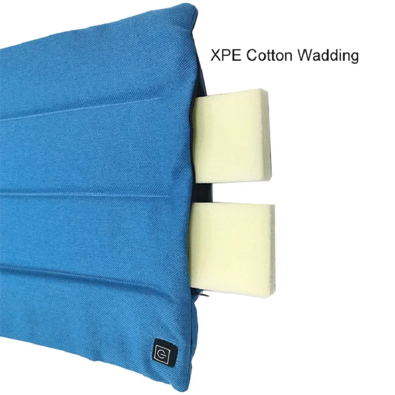 بطارية ساخنة الحرارية حصيرة مقعد مطوية USB قابلة للشحن الجرافين لوحة التدفئة الكهربائية المحمولة وسادات للخارج 3 إعدادات الحرارة