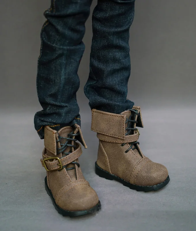 

1/4 1/3 scale BJD SD doll leather boots shoes for MSD SD13 Strong uncle doll accessories . not include doll and other C0634
