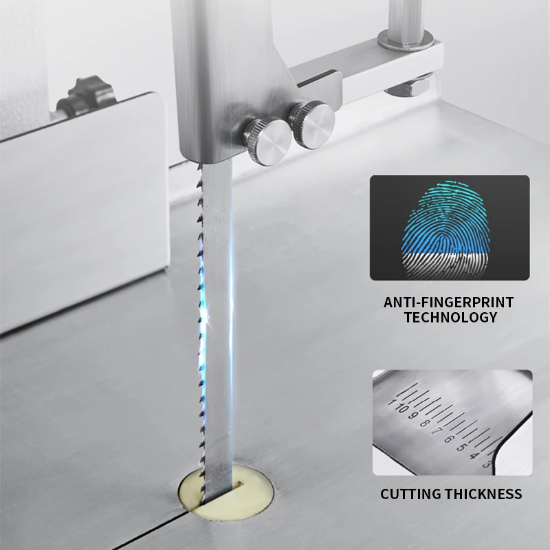 Máquina de corte de osso para pesca, máquina comercial para cortar osso de carne congelada, cortador de carne