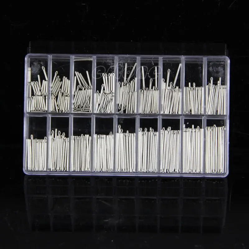 652F 8-25mm 360PCS Stainless Steel Watchmaker Watch Band Link Spring Bar Tool  Set