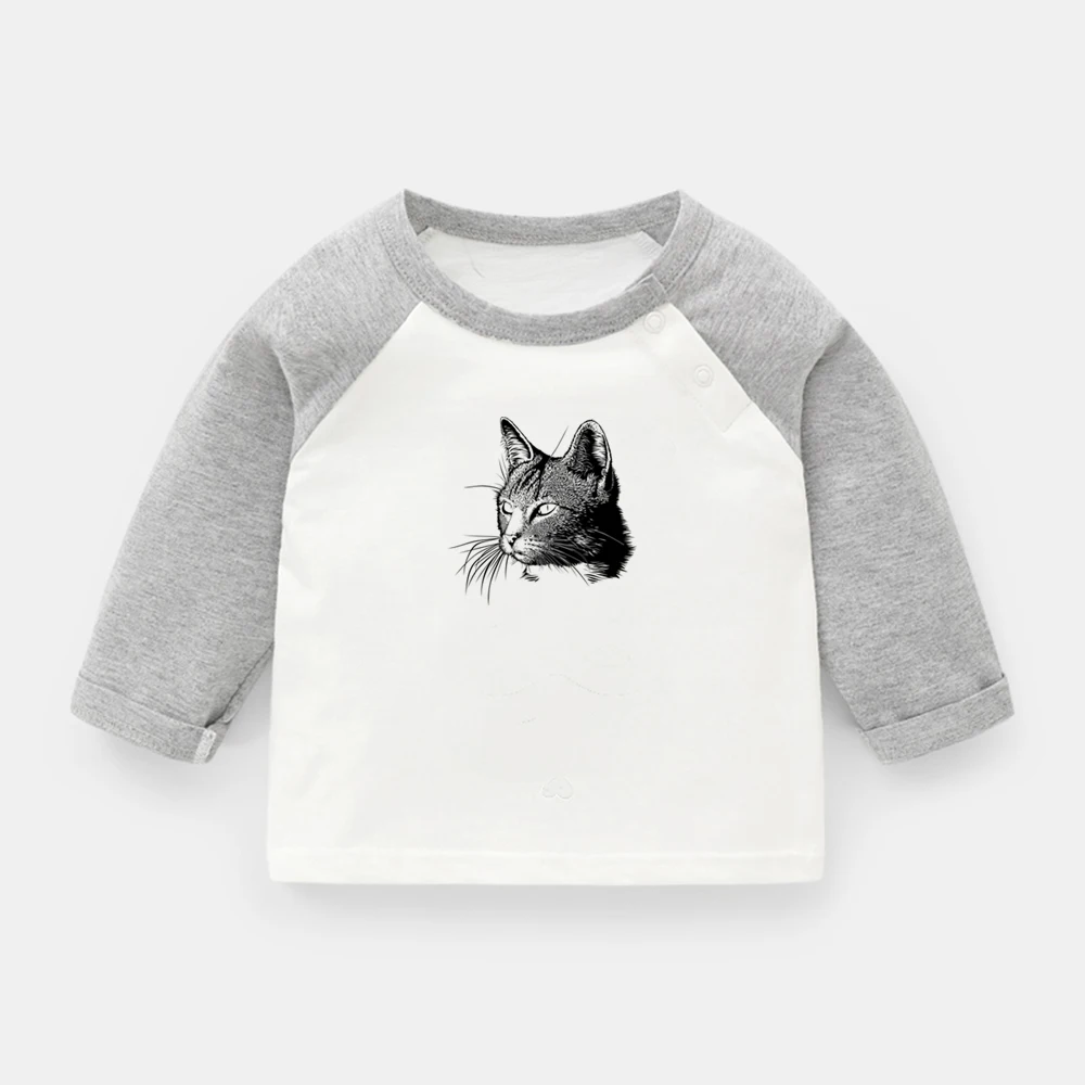 

Cat You Are Amazing the TV Show Friends Design Newborn Baby T-shirts Toddler Raglan Color Long Sleeve Tee Tops