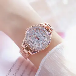 Top Brand Fashion Ladies Rhinestone Watch Women Quartz Watch Women's Wrist Watches Female Dress Clock Xfcs Relogio Feminino