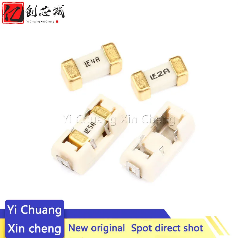 

1808 Chip Fuse 0.5 1A 2 3 4 5A 10A 125V Quick Break Fuse Tube Seat