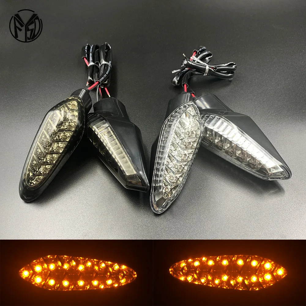 Turn Signal Indicator Light For DUCATI Monster 695 696 796 821 1100/S/EVO 1200 Motorcycle Accessories Front/Rear Blinker Lamp