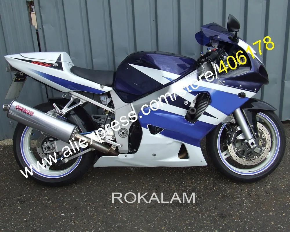 

Лучшая цена для Suzuki GSXR 600 750 01-03 GSXR600 GSXR750 2001-2003 GSX R600 R750 Комплект обтекателя из АБС-пластика (литье под давлением)