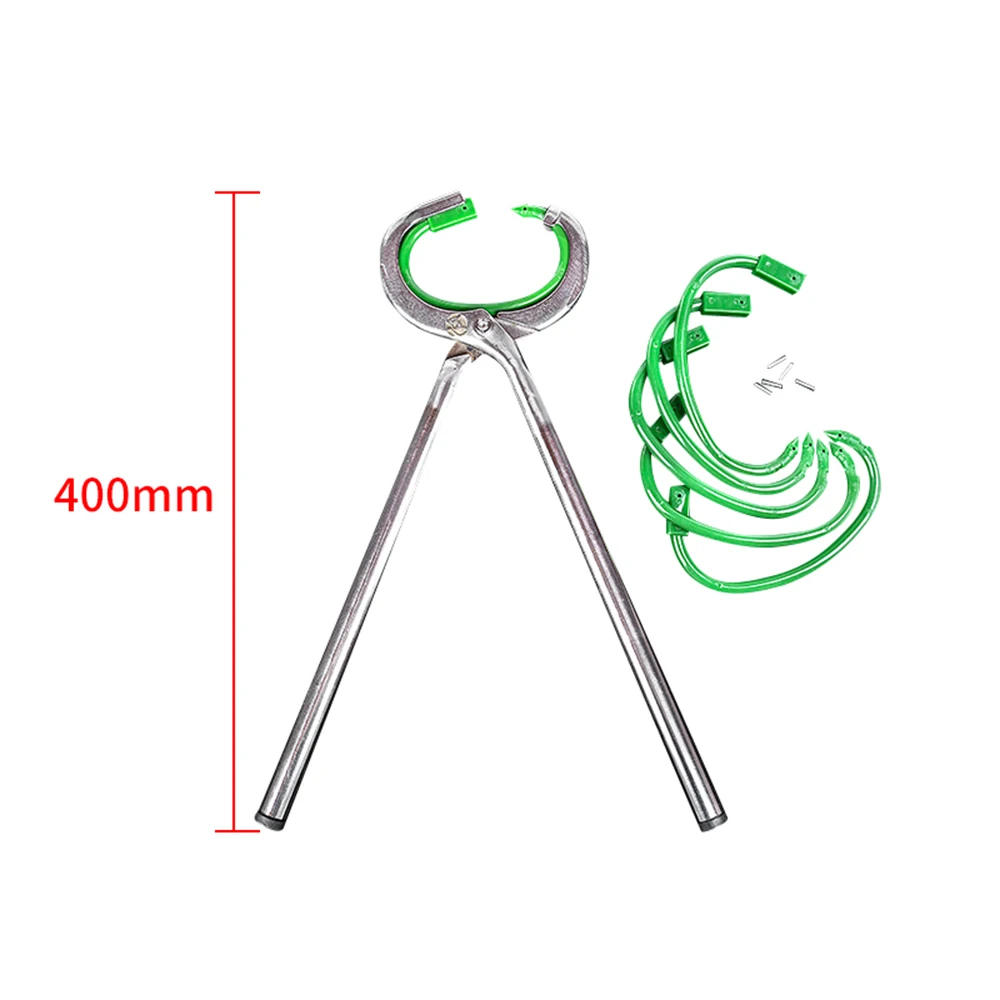 High Performance Livestock farm tool Stainless Steel Cattle Calf Leaders Nose Ring Installation Pliers Bull Holder ox Nose Plier