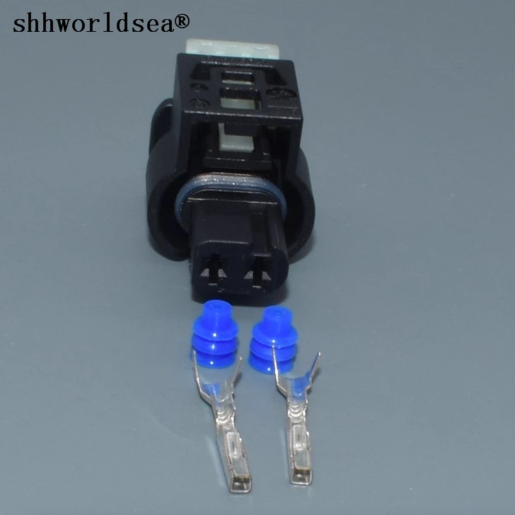 

shhworldsea 2pin auto camshaft solenoid valve plug wire connector 872-857-561 waterproof connectors 872857561