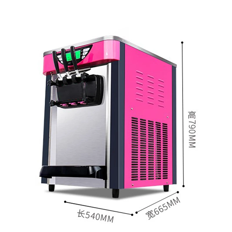 핫 세일 2+1 혼합 소프트 아이스크림 기계 소프트 서브 아이스크림 기계 공장 가격