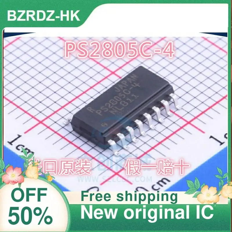 2-10 unids/lote PS2805C-4 SOP16 PS2805-4 nuevo y original IC