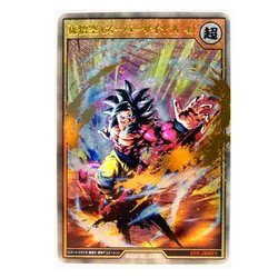 3pcs/set Dragon Ball Z GT Super Saiyan 4 Heroes Battle Card Ultra Instinct Goku Game Collection Cards