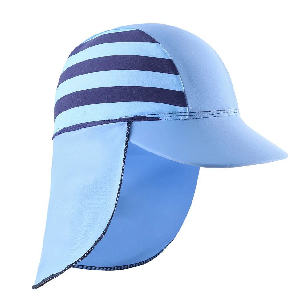 Cuffia da nuoto cappello da sole per bambini estate cappelli sportivi per bambini asciugatura rapida costumi da bagno protezione solare Anti UV per