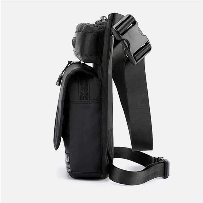 Saco impermeável de perna de nylon para homens, coxa, quadril, bum, beltleg, fanny pack, cintura, viagem, equitação, motocicleta, crossbody, sacos