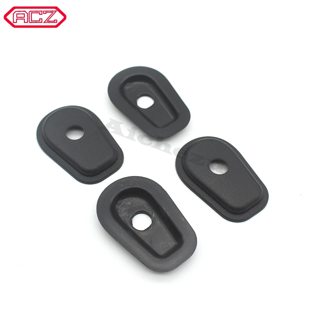 ACZ Motorcycle Black Turn Signals Indicator Adapter Spacers For Kawasaki ZX6R ZX636 ZX6RR ZR7S ZRX1200S ZX7R ZX7R ZX9R ZX12R