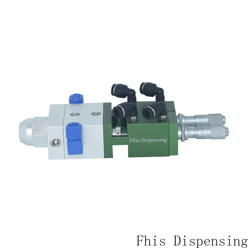 

Two-Component Glue Filling Valve FHIS New AB Dispensing Fuselage Piston with Micrometer Trim Out